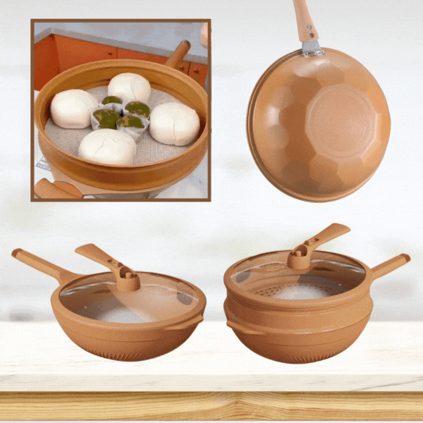 Vsestranska WOK ponev 8v1 – PROWOK