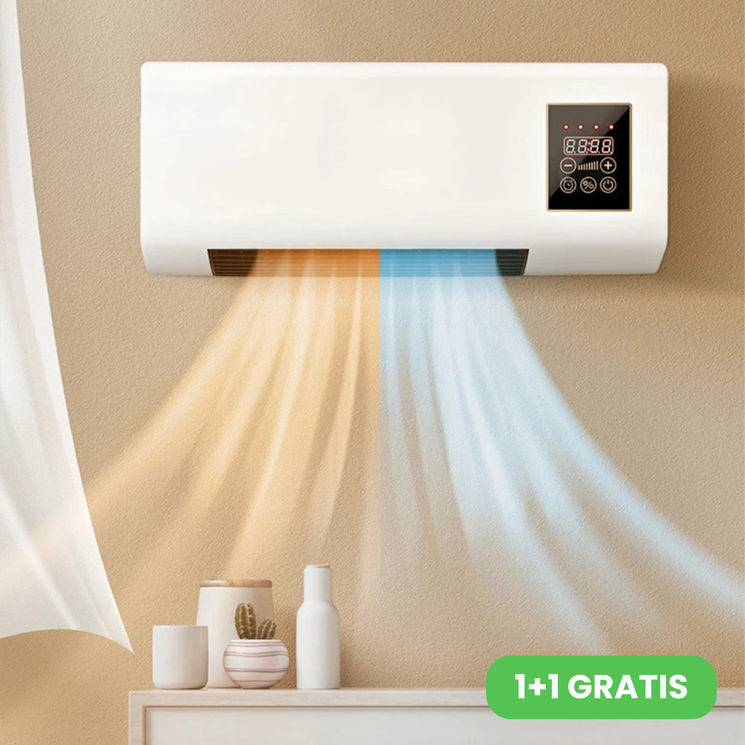 2-v-1 grelno-hladilna klimatska naprava PROWIND 1+1 GRATIS
